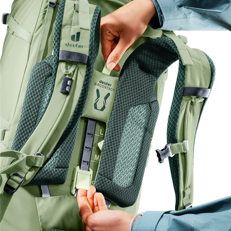 Deuter Aircontact Core 55 + 10 SL - Mochila de trekking (grove-ivy)