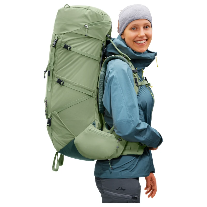 Deuter Aircontact Core 55 + 10 SL - Mochila de trekking (grove-ivy)