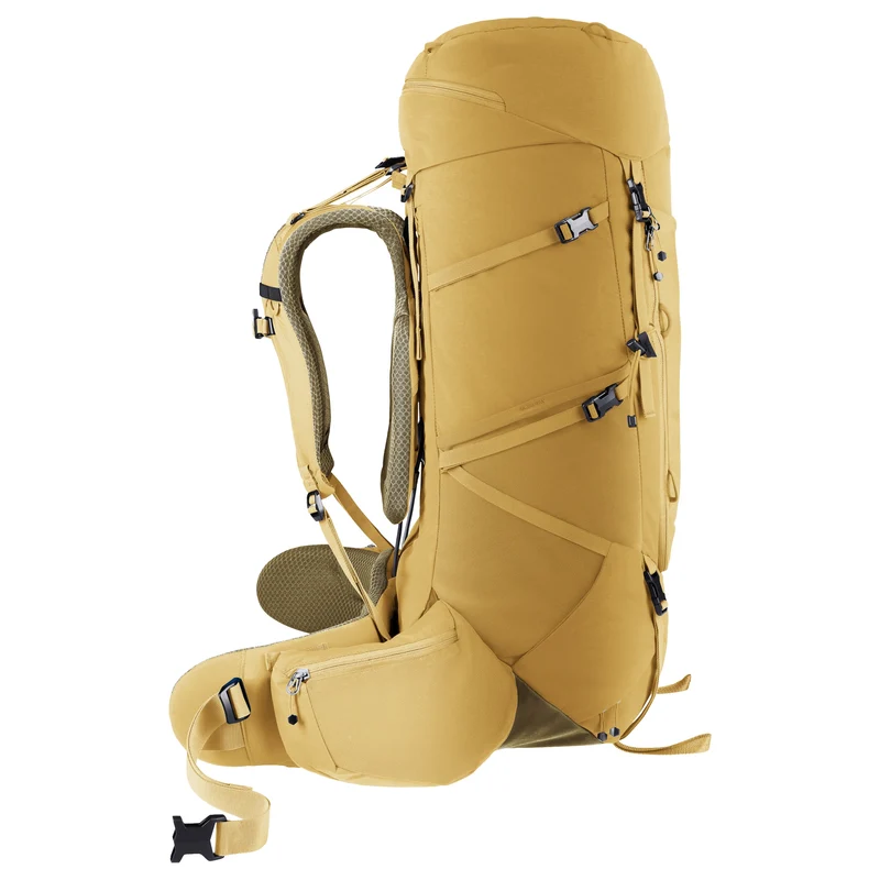 Deuter Aircontact Core 50 + 10 - Mochila de trekking 82 cm (savanna-nori)