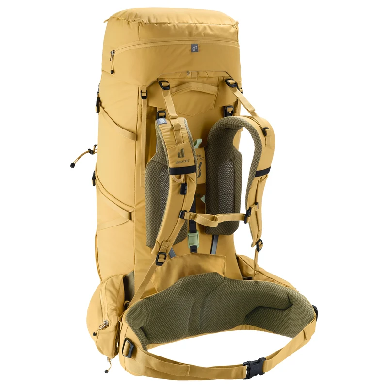 Deuter Aircontact Core 60 + 10 - Mochila de trekking 82 cm (savanna-nori)