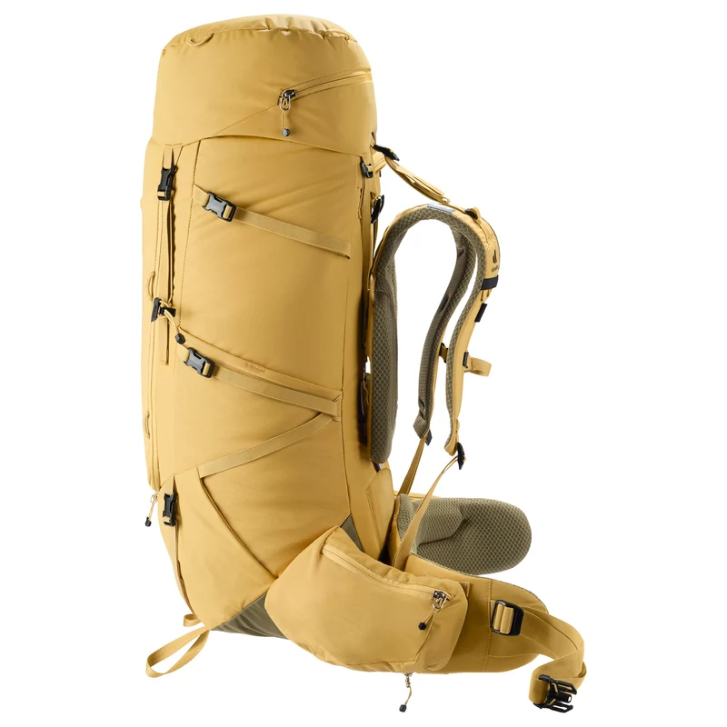 Deuter Aircontact Core 60 + 10 - Mochila de trekking 82 cm (savanna-nori)