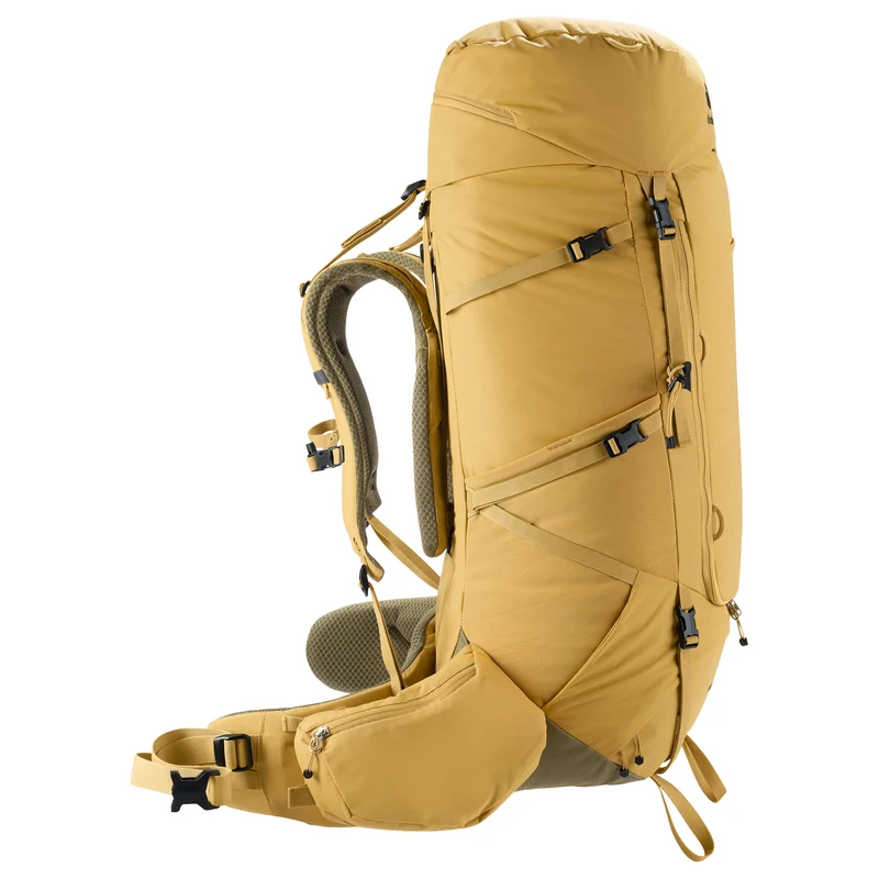 Deuter Aircontact Core 60 + 10 - Mochila de trekking 82 cm (savanna-nori)