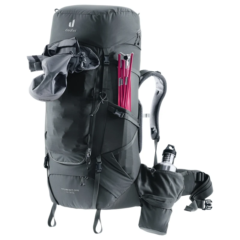 Deuter Aircontact Core 55 + 10 SL - Mochila de trekking (graphite)