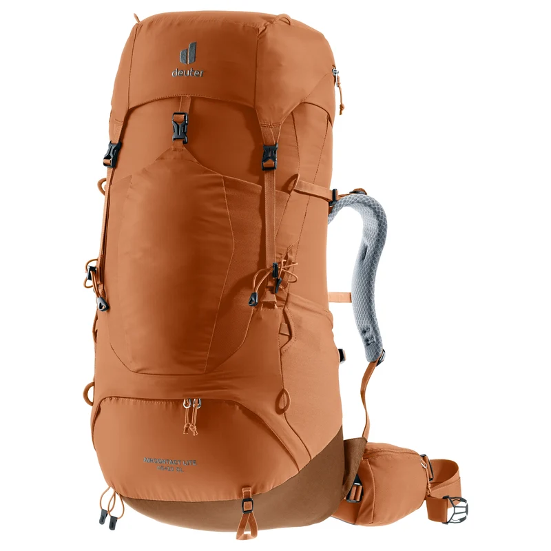Deuter Aircontact Lite 45 + 10 SL - Mochila de trekking para mujer 73 cm (pecan-mocha)
