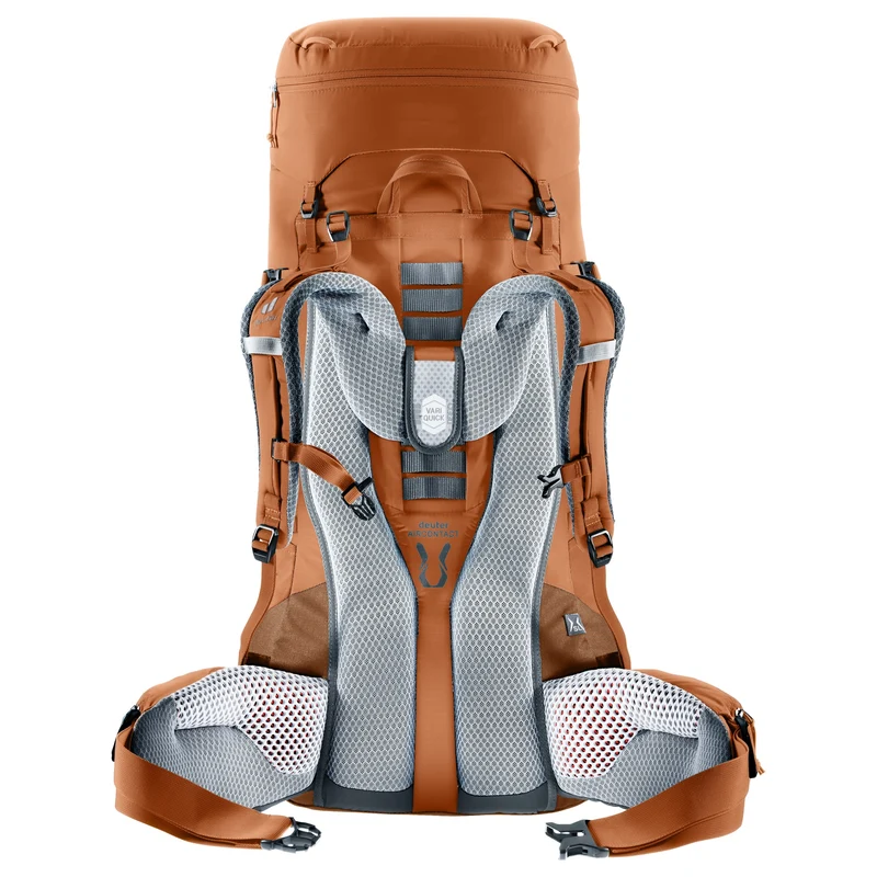 Deuter Aircontact Lite 45 + 10 SL - Mochila de trekking para mujer 73 cm (pecan-mocha)