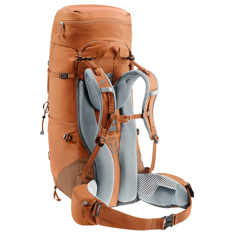 Deuter Aircontact Lite 45 + 10 SL - Mochila de trekking para mujer 73 cm (pecan-mocha)