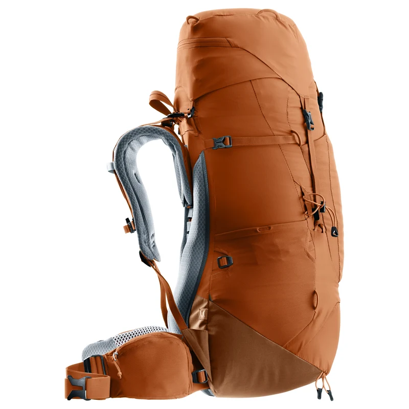 Deuter Aircontact Lite 45 + 10 SL - Mochila de trekking para mujer 73 cm (pecan-mocha)