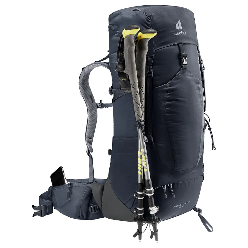 Deuter Aircontact Lite 40 + 10 - Mochila de trekking 73 cm (black-graphite)