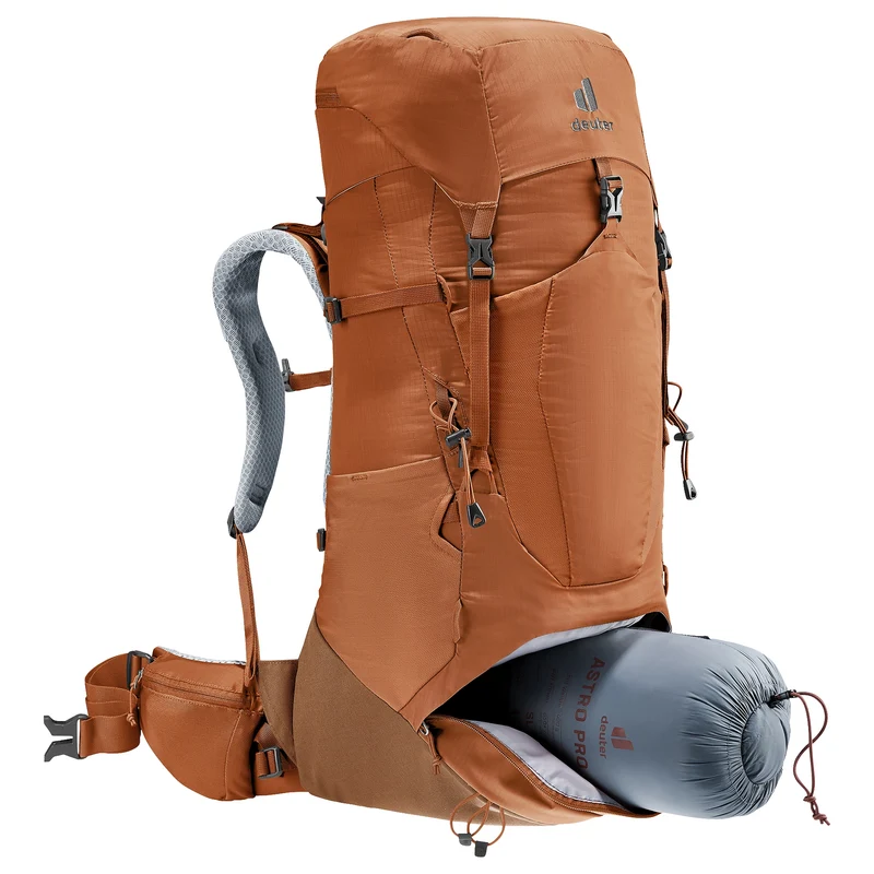 Deuter Aircontact Lite 35 + 10 SL - Mochila de trekking para mujer 70 cm (pecan-mocha)