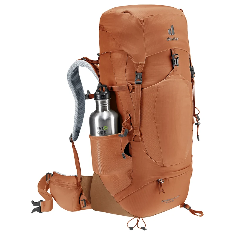 Deuter Aircontact Lite 35 + 10 SL - Mochila de trekking para mujer 70 cm (pecan-mocha)