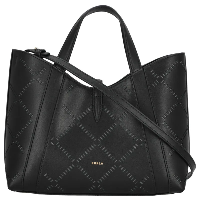 Furla Goccia Tote - Bolso de mano S 27 cm (nero)