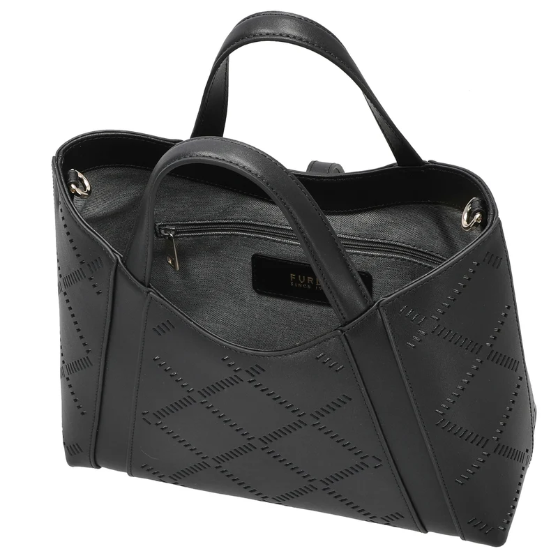 Furla Goccia Tote - Bolso de mano S 27 cm (nero)