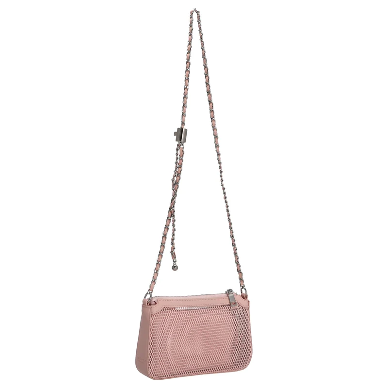 Seidenfelt Halkia - Bolso bandolera 20 cm (tulle pink)