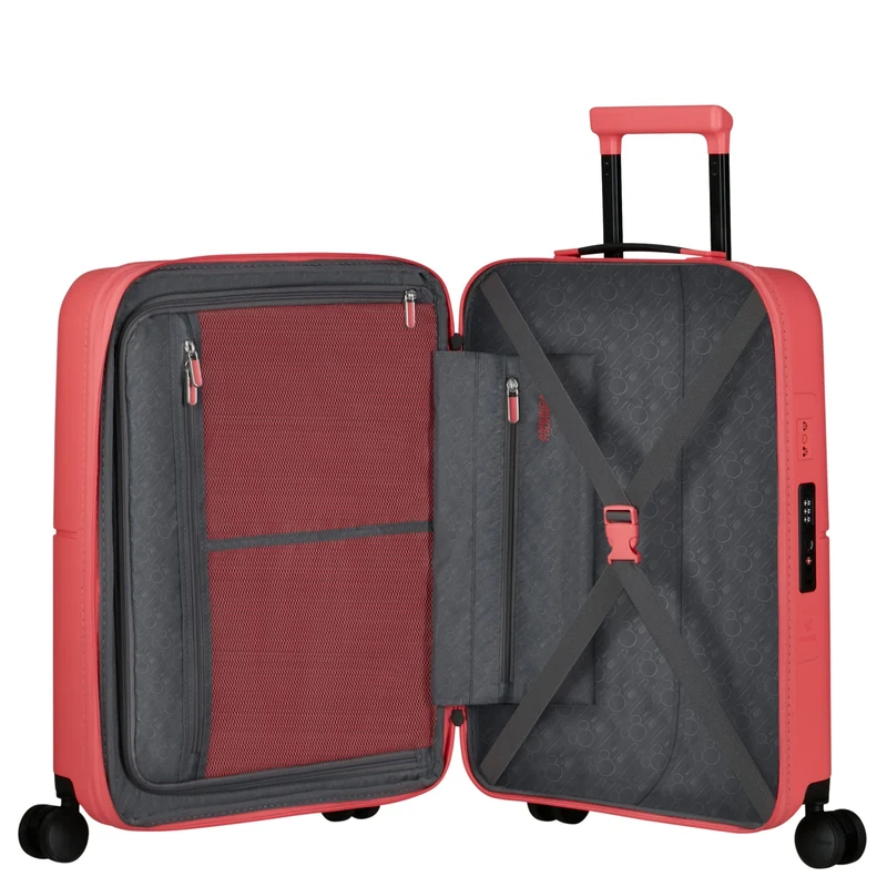 American Tourister Dashpop Disney - Trolley de cabina con 4 ruedas 55 cm expandible (bunt/print)