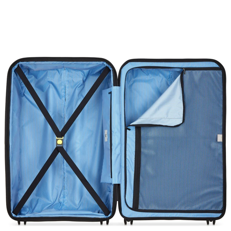 Delsey Paris Lutece SE - Trolley de 4 ruedas 81 cm expandible (schwarz)