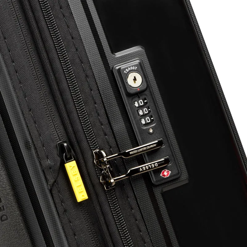 Delsey Paris Lutece SE - Trolley de 4 ruedas 81 cm expandible (schwarz)