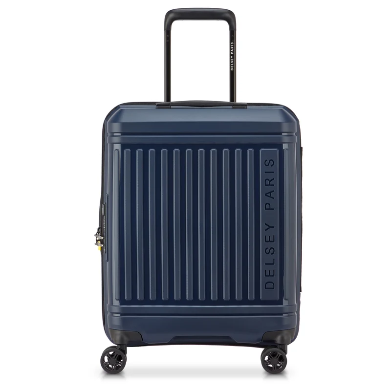 Delsey Paris Lutece SE - Trolley de cabina Slim 4 ruedas 55 cm expandible (navy blue)