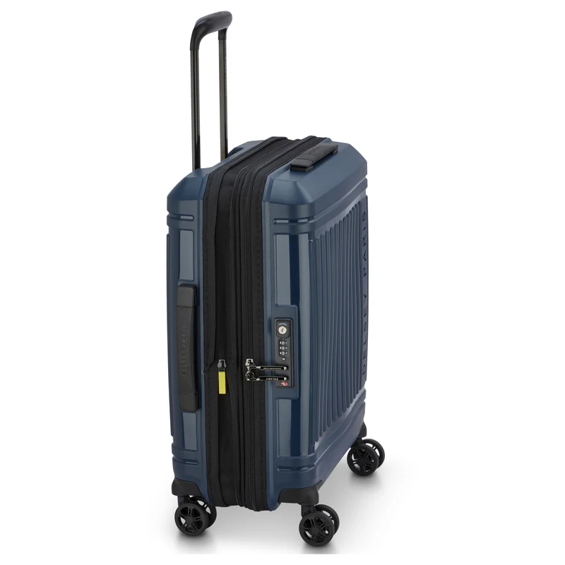 Delsey Paris Lutece SE - Trolley de cabina Slim 4 ruedas 55 cm expandible (navy blue)