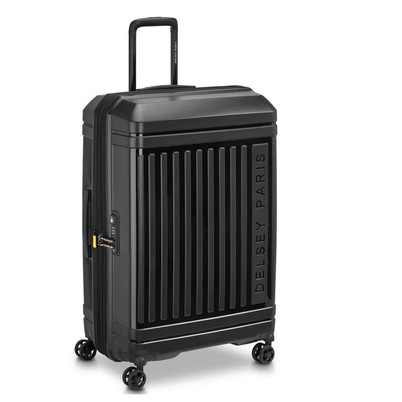 Delsey Paris Lutece SE - Trolley de 4 ruedas 76 cm expandible (schwarz)