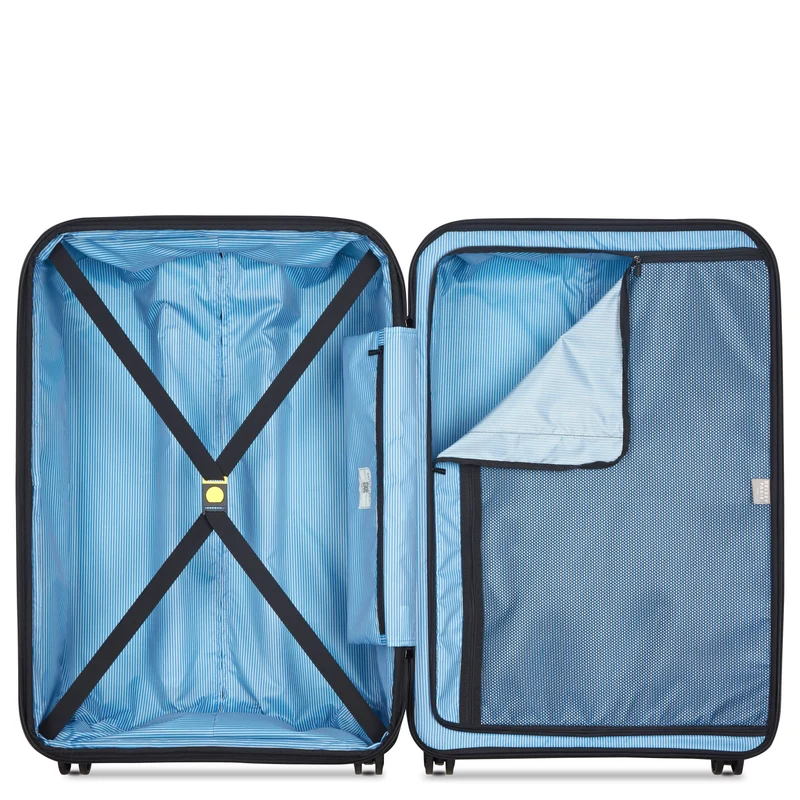 Delsey Paris Lutece SE - Trolley de 4 ruedas 76 cm expandible (schwarz)