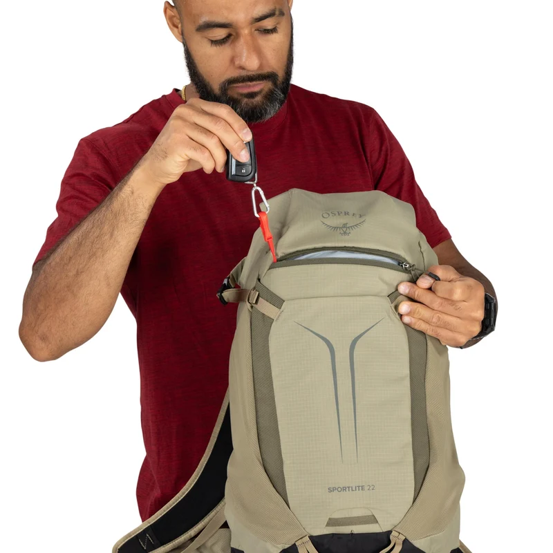 Osprey Sportlite 22 - Mochila de senderismo 52 cm (olive tan)