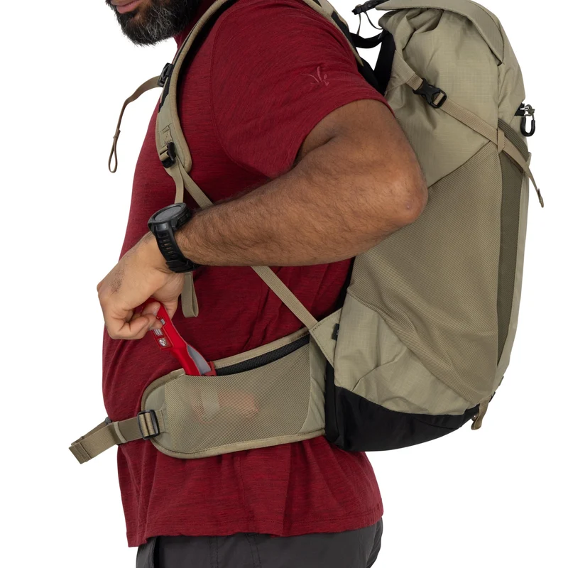 Osprey Sportlite 22 - Mochila de senderismo 52 cm (olive tan)