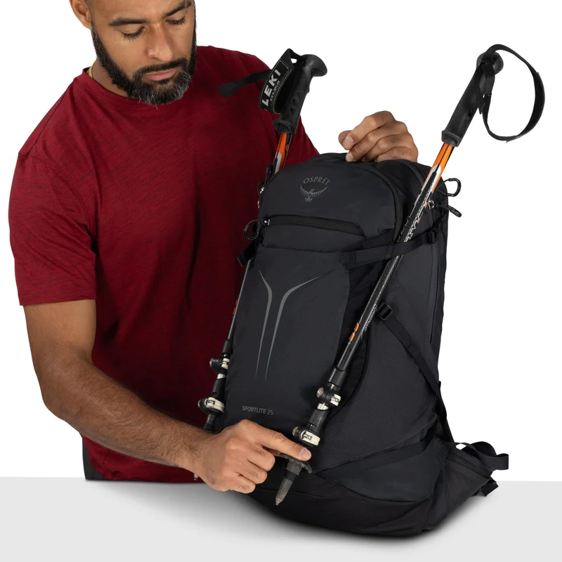 Osprey Sportlite 20 - Mochila de senderismo 50 cm (raven black)