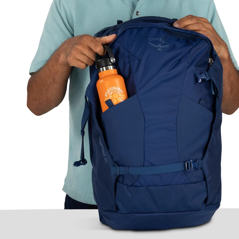 Osprey Farpoint 40 - Mochila de viaje 55 cm (antique blue)