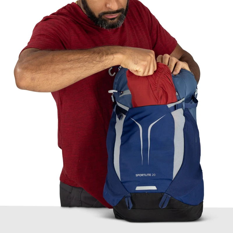 Osprey Sportlite 20 - Mochila de senderismo 50 cm (serenity blue)