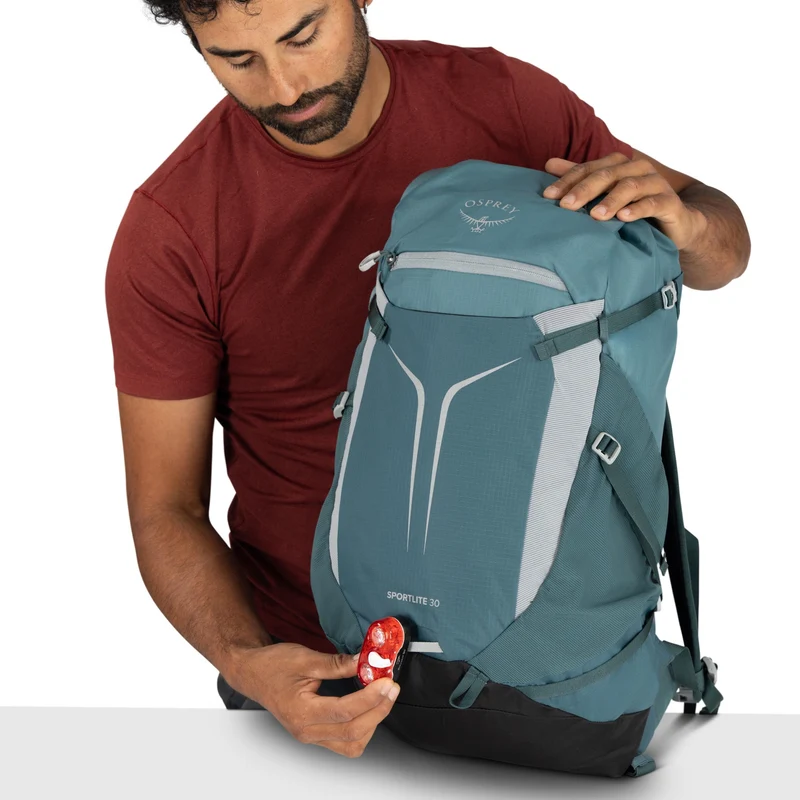 Osprey Sportlite 30 - Mochila de senderismo 55 cm (torrent blue)