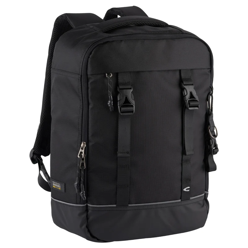 Camel Active Connect Backpack - Mochila/Mochila de viaje L 15" 42 cm (black)