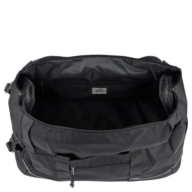 Camel Active Connect Duffel - Bolsa de viaje L 65 cm (black)