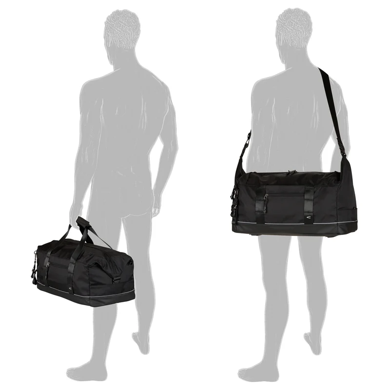 Camel Active Connect Duffel - Bolsa de viaje L 65 cm (black)