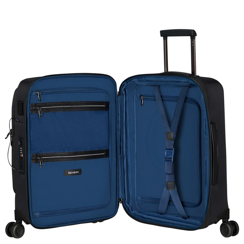 Samsonite Splendix - Trolley de cabina S 4 ruedas 55 cm expandible (schwarz)