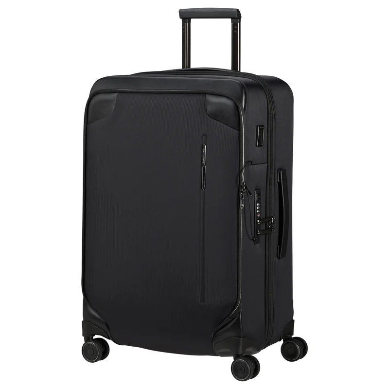 Samsonite Splendix - Trolley de 4 ruedas M 67 cm expandible (schwarz)