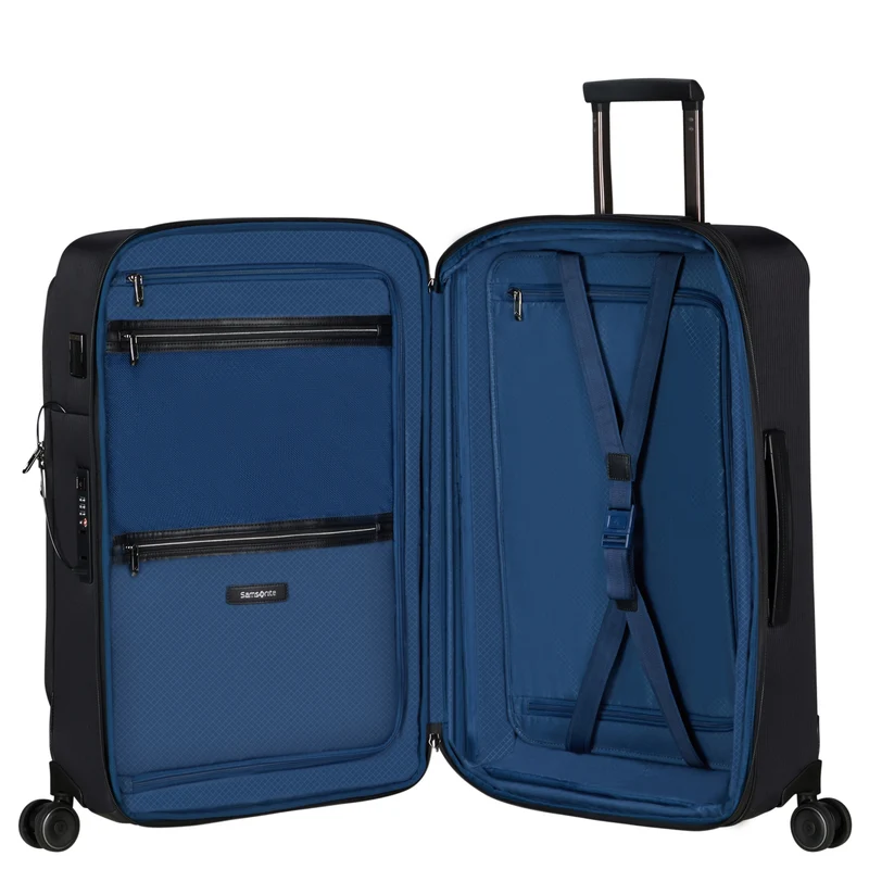 Samsonite Splendix - Trolley de 4 ruedas M 67 cm expandible (schwarz)