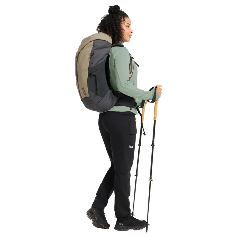Jack Wolfskin Astro Vent 30 - Mochila de senderismo 62 cm (hazel wood)