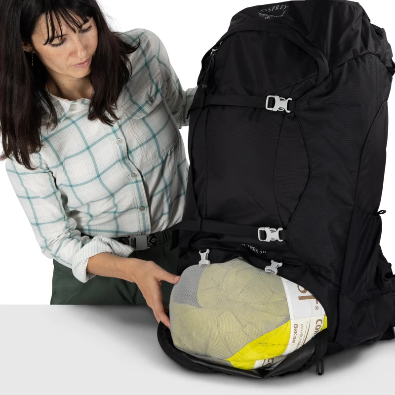 Osprey Fairview Trek 70 - Mochila de viaje 71 cm (black)