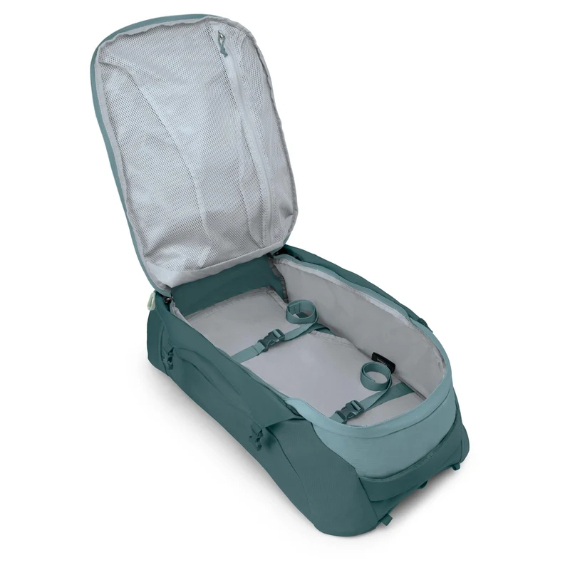Osprey Farpoint 55 - Mochila de viaje 55 cm (cascade blue-torrent blue)