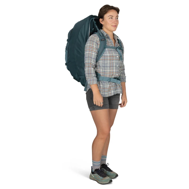 Osprey Fairview 70 - Mochila de viaje 66 cm (casacade blue-torrent blue)
