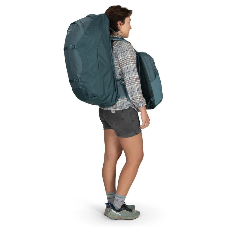 Osprey Fairview 70 - Mochila de viaje 66 cm (casacade blue-torrent blue)