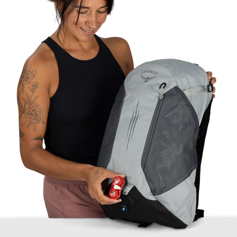 Osprey Hikelite LT 22 - Mochila de senderismo 50 cm (silver lining)