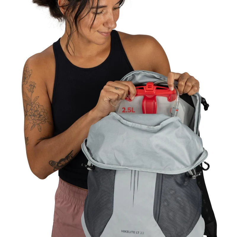 Osprey Hikelite LT 22 - Mochila de senderismo 50 cm (silver lining)
