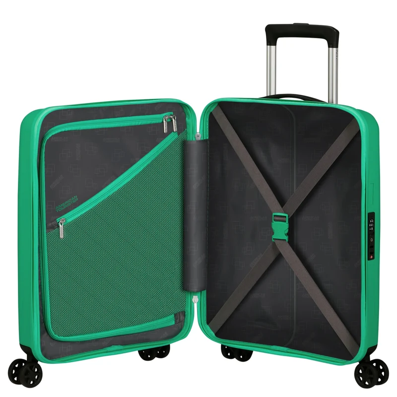 American Tourister Rejoy - Trolley de cabina con 4 ruedas 55 cm (grün)