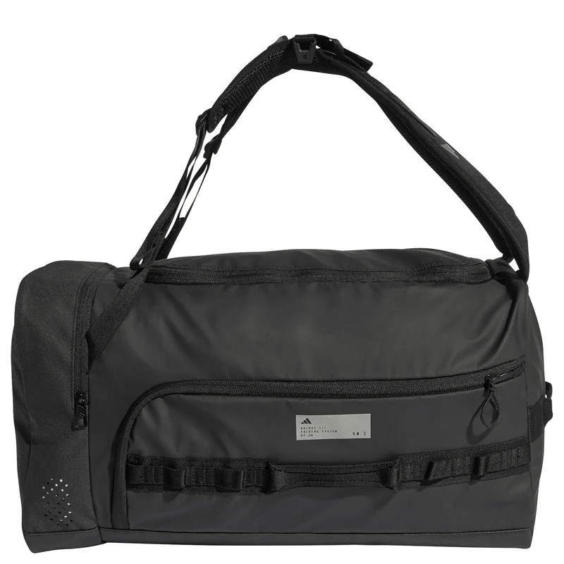 adidas Hybrid Duffle - Bolsa de viaje (black/refsil)