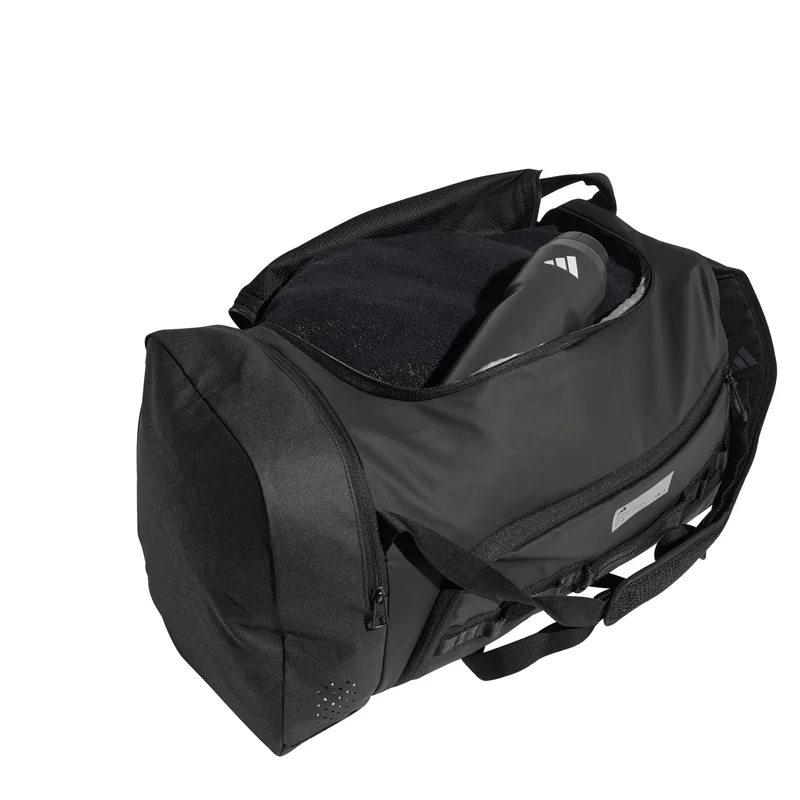 adidas Hybrid Duffle - Bolsa de viaje (black/refsil)