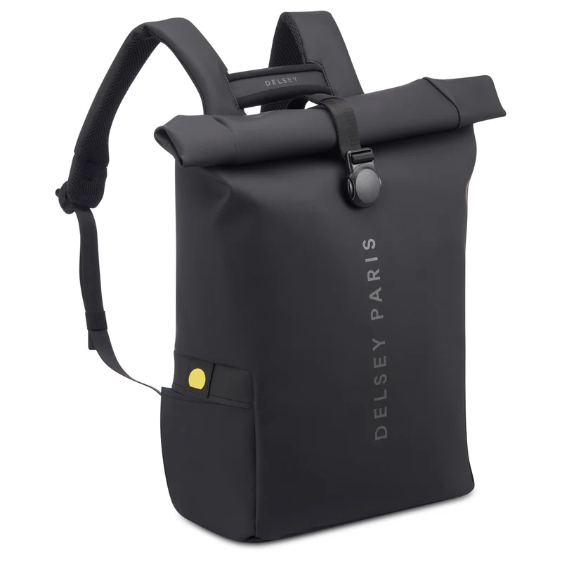 Delsey Paris Turenne Soft Rolltop - Mochila 46 cm (schwarz)