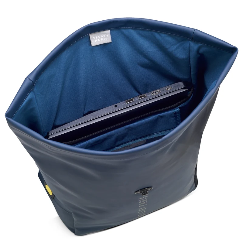 Delsey Paris Turenne Soft Rolltop - Mochila 46 cm (nachtblau)