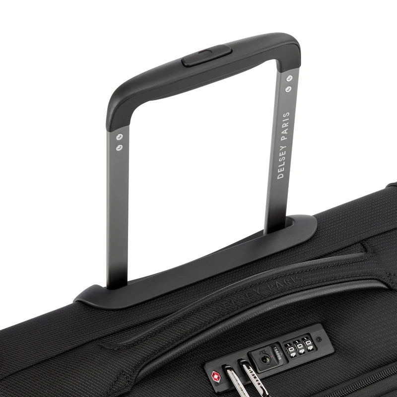 Delsey Paris Montmartre 3 - Trolley de cabina con 4 ruedas 55 cm expandible (schwarz)