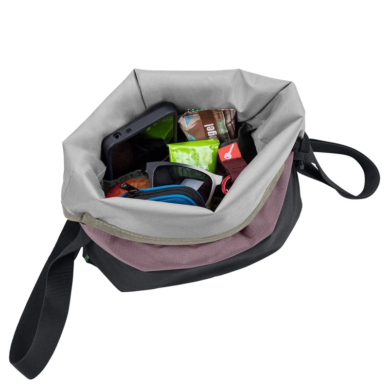 Vaude Heka II - Bolso bandolera 26 cm (black/purple ash)
